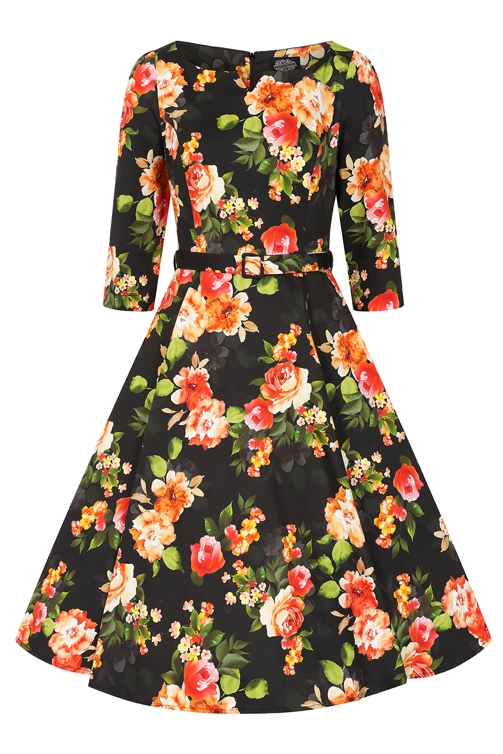 Brielle Floral Swing Dress